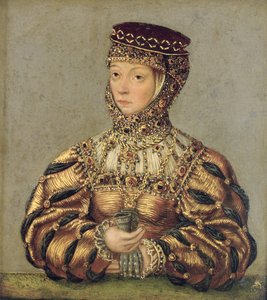 Barbara Radziwill, 1553-56 körül (olaj, réz)